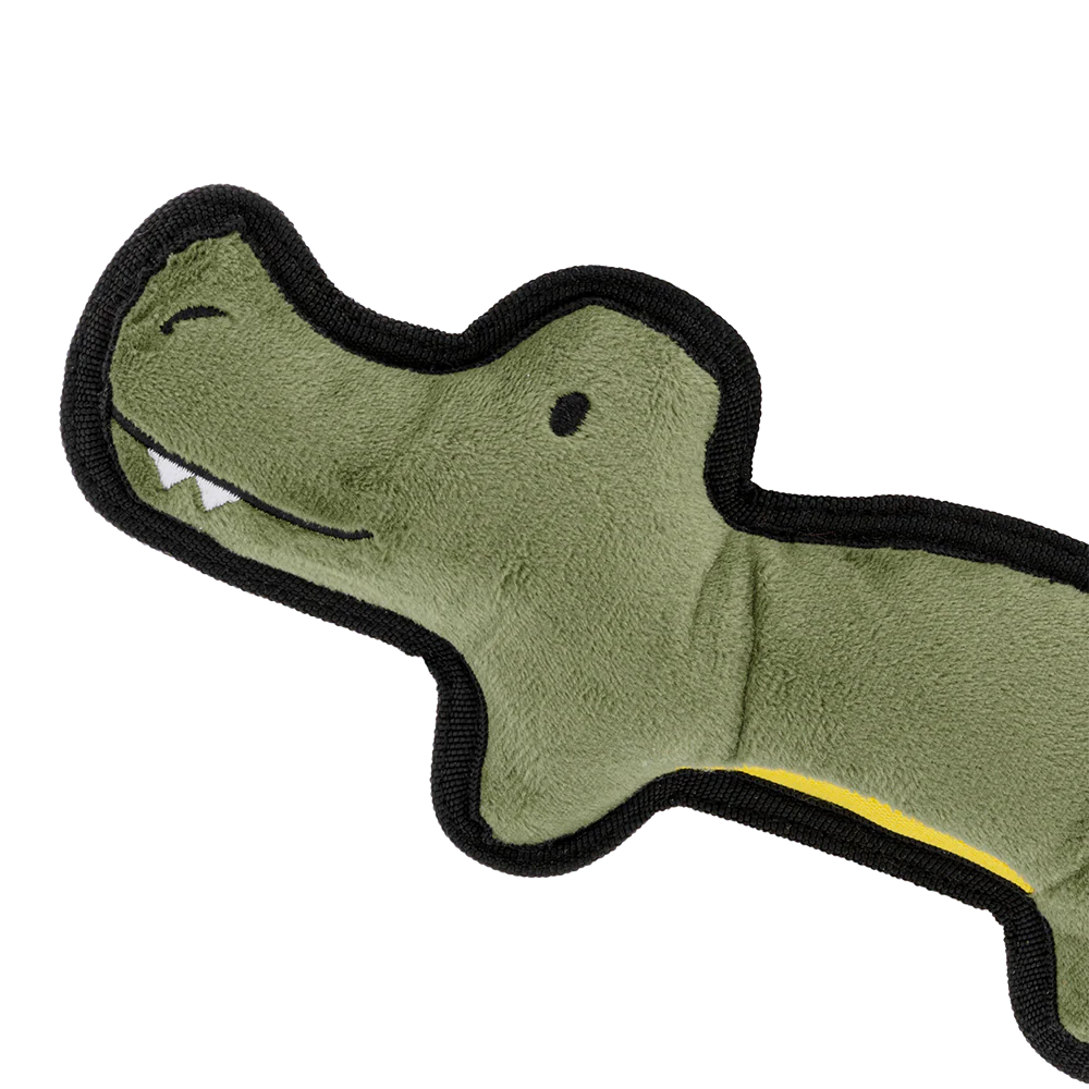 Plush Crocodile Dog Toy - Image 2