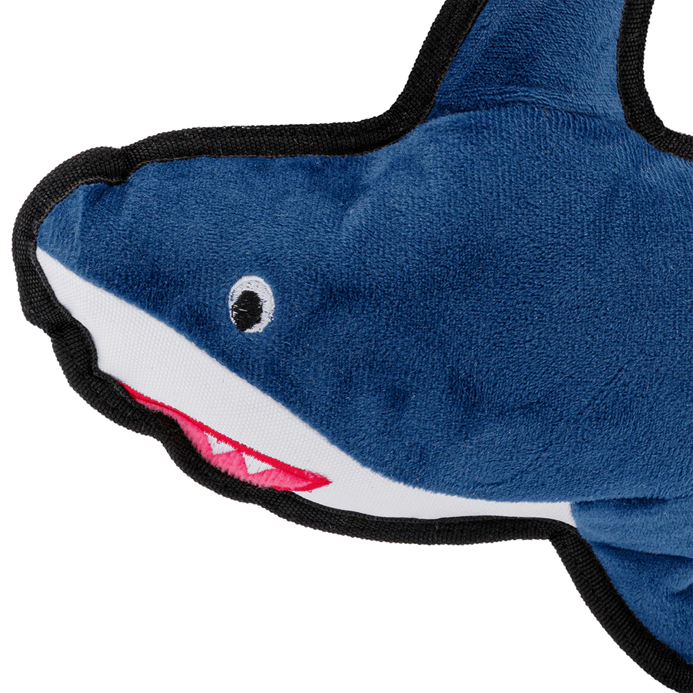 Plush Shark Dog Toy - Image 2